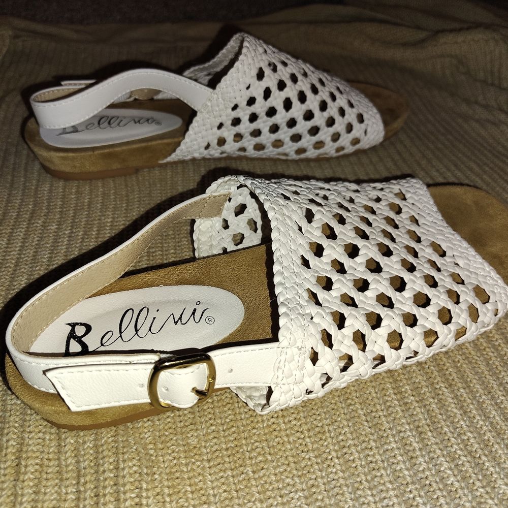 Bellini Women's White Sandals